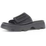 Gabor Damen Pantoletten, Frauen Slipper,Moderate Mehrweite (G),Wedge-Sohle,Schlupfschuhe,schluepfschuhe,schwarz (S.schwarz),37.5 EU / 4.5 UK - 37.5 EU