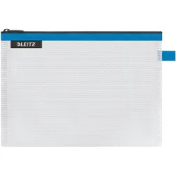 LEITZ Traveller Zip-Beutel Wow M A5 wasserabweisend blau