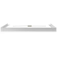 Nedis Zwischenbaurahmen für Waschmaschine und Trockner, Weiß, 605 mm (WASK110WT)