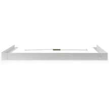 Nedis Zwischenbaurahmen für Waschmaschine und Trockner, Weiß, 605 mm (WASK110WT)