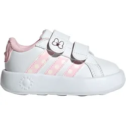 adidas Sportswear x Disney Minnie Mouse Grand Court Sneaker Kinder JR8130 - cloud white/clear pink/chalk white 24