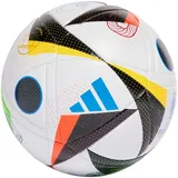 adidas Fußballliebe EURO24 League Trainingsball 001A - white/black/globlu 4