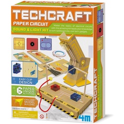 4M Paper Circuit Techcraft - Ton und Licht Bausatz
