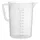 HENDI Messbecher, mit Skalierung, ergonomischer Griff, Bruchsicher, 5L, ø190x(H)270mm,