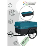 Qeridoo Qubee XL Cargo / Lastenanhänger - Farbe: Limited Edition Petrol