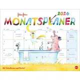 Heye Helme Heine: Monatsplaner 2026