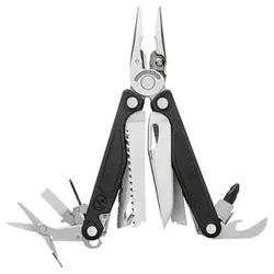 Multitool Charge Plus mit eloxierten Aluminium Griffschalen silber