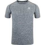 Essential Kurzarm Grey Melange S