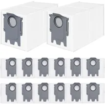 bluearks 14 Stück Staubbeutel für Roborock Q Revo/Saros 10/10R/S8 MaxV/QV 35A/Qrevo S5V/QV35S/Z70/Qrevo/S/Qrevo Pro/Plus/MaxV/Master/Curv/Edge/S5X/Qrevo Edge S5A/Qrevo Slim