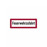 König Werbeanlagen Schild Feuerwehrzufahrt gemäß DIN 4066 21 x 59,4 cm