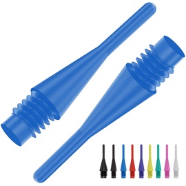 BULL'S Longlife Soft Tips, Dart Spitzen 6 mm, Farbe:blau