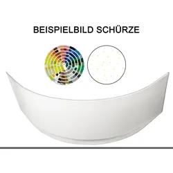 Inkl. Schürze EW RAL nach Wunsch inkl. Glitzer gold grob