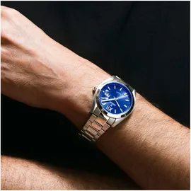 Festina F20707/4 Herrenuhr - Datumsfenster mit Lupe - 40mm 5ATM Silber