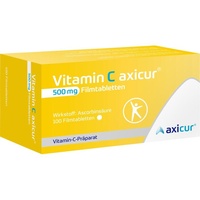 axicorp Pharma GmbH Vitamin C axicur 500 mg Filmtabletten