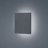 Helestra Außenwandleuchte Aluminium IP65 410 lm 1 Stück graphit
