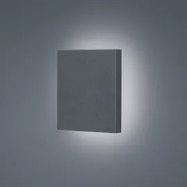 Helestra Außenwandleuchte Aluminium IP65 410 lm 1 Stück graphit