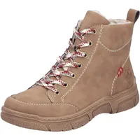 Rieker Damen 72320 Schnürstiefel, braun 24, 39 EU