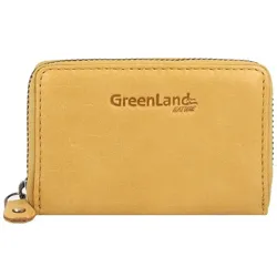 Greenland Nature Kreditkartenetui RFID Leder 10,5 cm safran