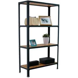 simon home Simonhome Click Wood Mini Regal Anthrazit Osb