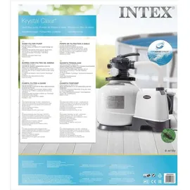 Intex Sandfilteranlage II bis 36m³