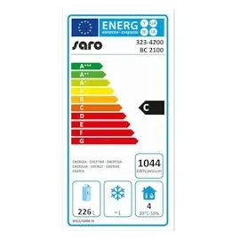 Saro Barkühler Modell BC 3100, 3 Türen