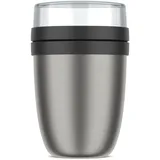 Mepal Lunchpot Thermo Ellipse 2tlg. Edelstahl Schwarz