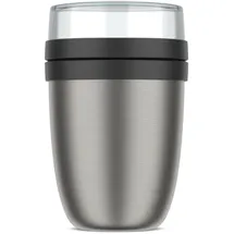 Mepal Lunchpot Thermo Ellipse 2tlg. Edelstahl Schwarz