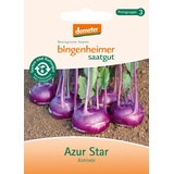 Bingenheimer Saatgut Kohlrabi Blau Azur Star