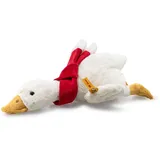 Steiff 075513 - Gilda Gans, Cosy Christmas, weiß, 26 cm,