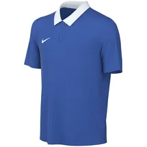 Nike CW6935-463 Y NK DF PARK20 Polo SS Polo Shirt Unisex ROYAL Blue/White/White Größe S
