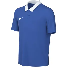 Nike CW6935-463 Y NK DF PARK20 Polo SS Polo Shirt Unisex ROYAL Blue/White/White Größe S