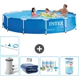Frame Pool Rund - 366x76 Cm - 6-teilig  S31716