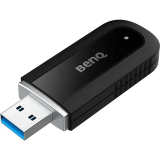 BenQ WD02AT (USB 2.0), Netzwerkadapter, Schwarz