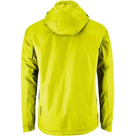 Gonso Fahrradjacke GONSO "Save Jacket Therm M", Herren, Gr. 3XL, gelb, 100% Polyester, Jacken Fahrradjacke, Herren Regenjacke wind- und wasserdicht, Radjacke mit Kapuze