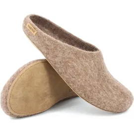 MagicFelt Pantoffeln Braun 41