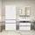 Home Affaire Wisla Hochschrank 76 x 180 cm Weiß Kunststoff/Metall/Spanplatte