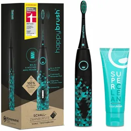 happybrush Eco Vibe 3 Set allblack