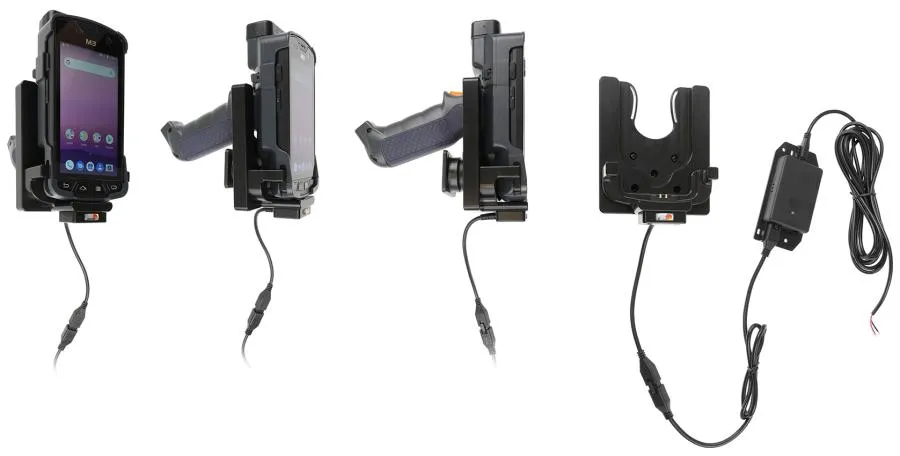 Brodit 713157, Handy/Smartphone, Aktive Halterung, Auto/Innenbereich, Schwarz