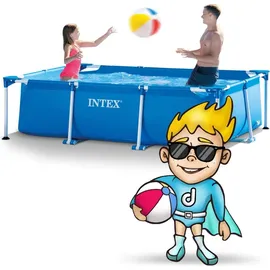 Intex Family Frame 300 x 200 x 75 cm ohne Filterpumpe