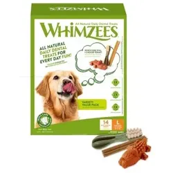 WHIMZEES Zahnpflegesnacks Vorteilsbox L