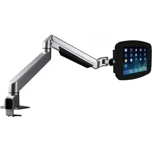 COMPULOCKS iPad Pro 12.9" (3 - 6th Gen) Space Enclosure Articulating Arm Mount - Befestigungskit (Ge, Tablet Halterung, Schwarz