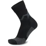 MEINDL MT3.5 Trekking Merino Light Herrensocken 2 Paar Schwarz/Grau 39-41