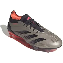 adidas Predator Elite FG Platinum Metallic / Aurora Black / Carbon 43 1/3
