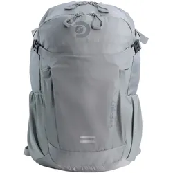 Wanderrucksack DISCOVERY "Body Spirit", Gr. B: 16cm, grau, Nylon, casual, Rucksäcke, aus Nylon-Material
