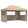 vidaXL Faltpavillon 4,4 x 1,49 m inkl. 3 Seitenteile Beige