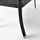 CASARIA Gartenbank 122 x 58 x 87 cm Schwarz