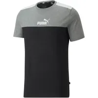 PUMA Ess+ Block Tee PUMA black L