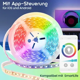 Nedis Smartlife Full Color LED-Streifen WIFILS50CRGBW 15 W RGB 500 cm