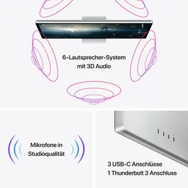 Apple Studio Display 27" Nanotexturglas VESA kompatibel