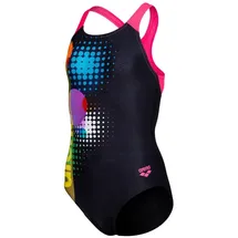 Arena Dots Swim Pro Back Badeanzug Schwarz 152